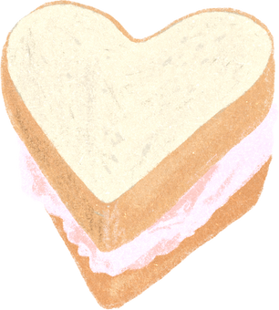 Textured Organic Heart-shaped Cake